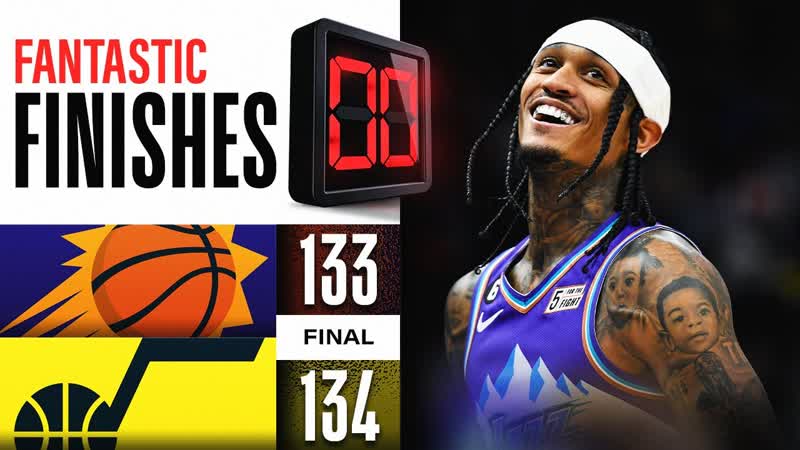 Final 2:20 WILD ENDING Suns vs Jazz, November 18,