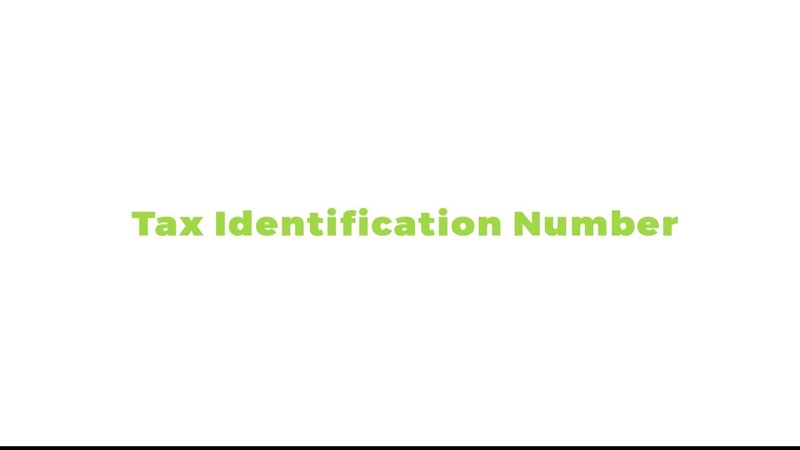 Tax Identification Number Business Finance Glossary You