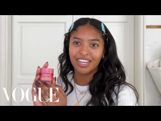 Model Natalia Bryants Guide to Sensitive Skin Care & Winged Eyeliner | Beauty Secrets | Vogue