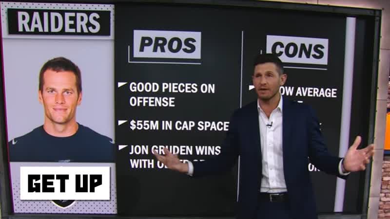 Tom Brady free agency pros cons: Raiders, Chargers Titans, Get