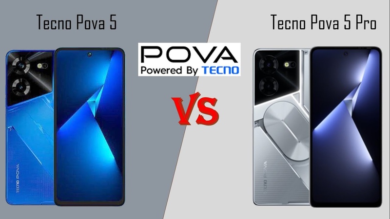 COMPARISON, TECHNO POVA 5 VS TECHNO POVE 5 PRO,