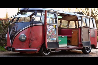 Rikki James VW Split Screen Barndoor Samba 1954 The Video Volks