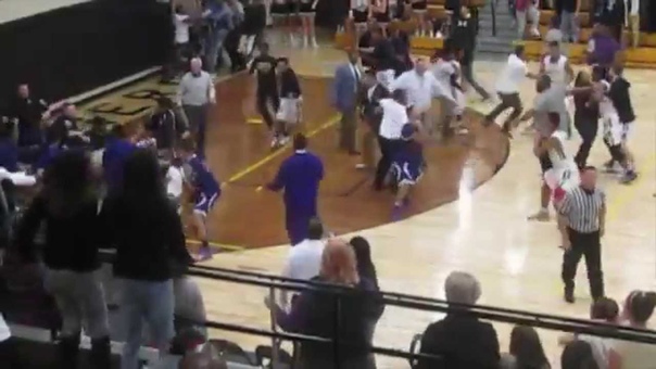 Brawl ends Hammond Griffith boys basketball