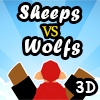 Битва в стиле рогатки - Sheeps VS Wolfs 3D