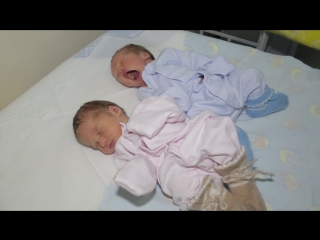 Картинки с выпиской из роддома с двойней
