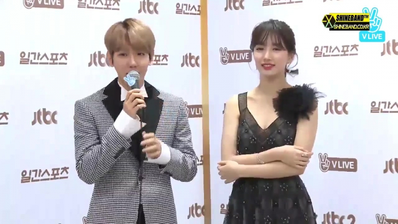 170113 Baekhyun x Suzy Interview 31st Golden Disc