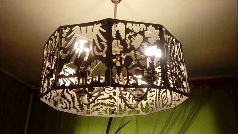 Как сделать абажур своими