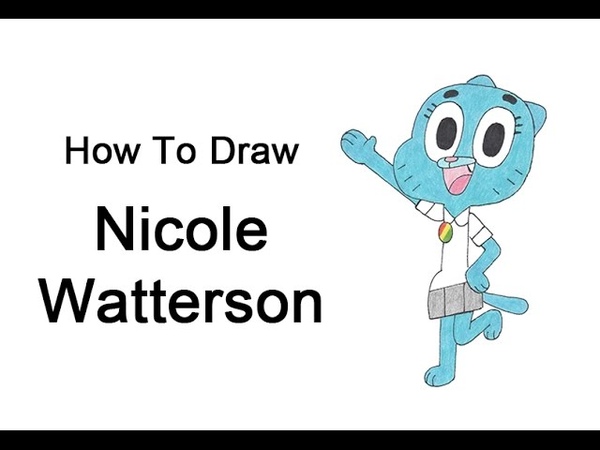 How to Draw Nicole Watterson ( Amazing World of