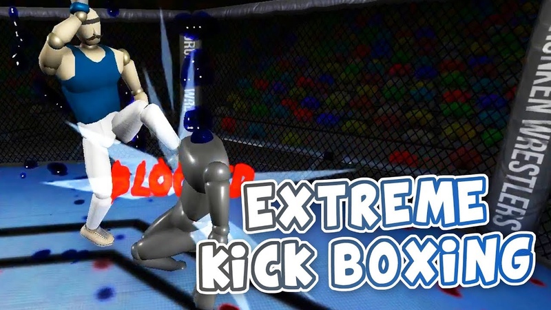Extreme KICK BOXING, Drunken Wrestlers