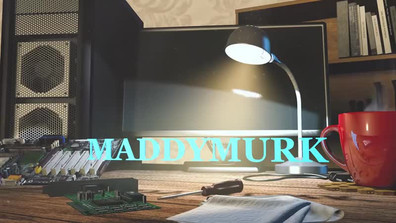 Maddy MURK Собрал ПК на Windows 98 в 2018 году