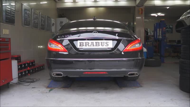 Brabus Sport Exhaust for the Mercedes Benz W218 CLS
