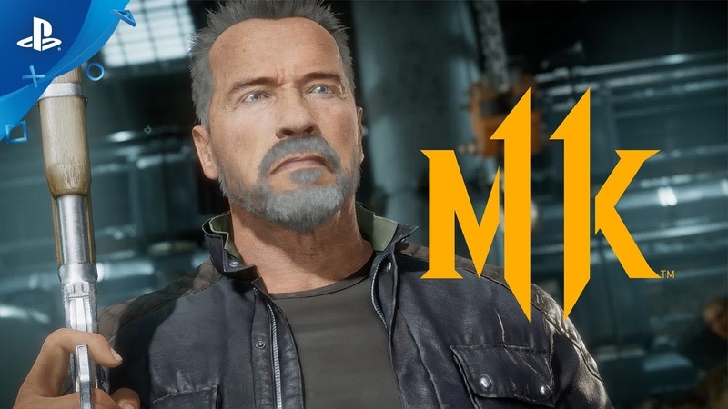 Mortal Kombat 11 Kombat Pack Official Terminator T 800 Gameplay Trailer,