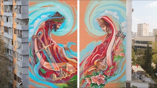 GOOZE ART / mural IN BAKU (Aazerbaijan) 2019
