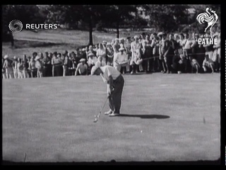 Golf championship on Long Island (1939)