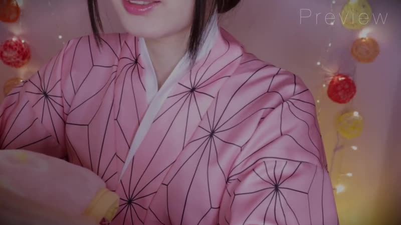 ASMR Demon Slayer ( Kimetsu no Yaiba) Nezuko Cosplay Whispering
