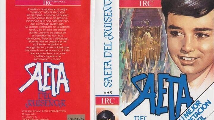 SAETA DEL RUISEÑ OR (1957) de Antonio del amo con Joselito, Ivy Bless, Manolo Zarzo by