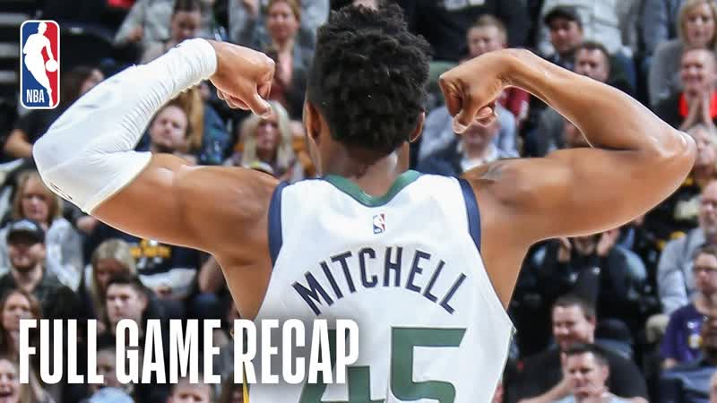 TIMBERWOLVES vs JAZZ, Donovan Mitchell Leads Utah With 24 Points, March 14,