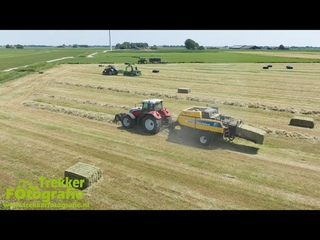 Balen persen & wikkelen | Baling & wrapping | Ballen pressen & wikkeln | Koopmans Agriservice