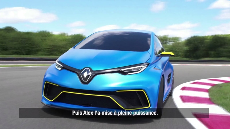 ZOE e Sport Concept : l essai de Robert Llewellyn, Renault