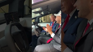 🤔Donald Trump in Tesla Cybertruck❗ #aivideogenerator #ai #vsub #vsubreview #elonmusk
