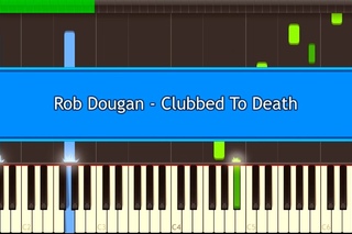 Rob Dougan - Clubbed To Death [Piano Tutorial] (Synthesia)