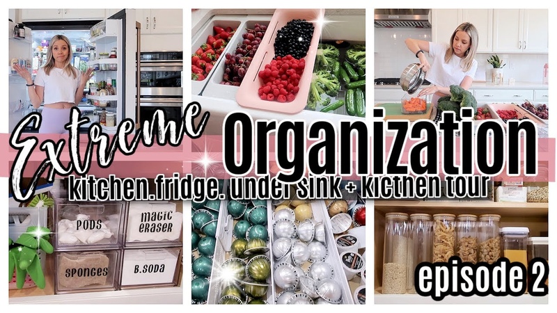NEW EXTREME ORGANIZATION EPISODE 2, , KITCHEN ORGANIZATION + TOUR, , TIFFANI BEASTON