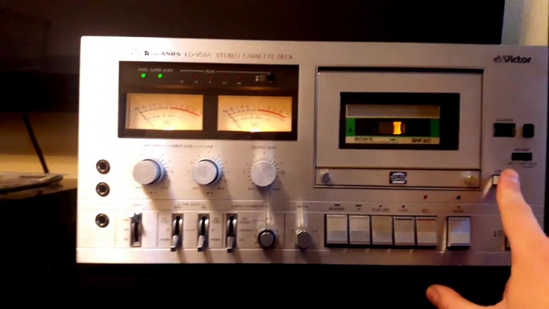 Vintage VICTOR KD 95 SA. Stereo cassette deck