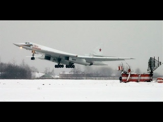 Полёт ракетоносца Ту-160М Пётр Дейнекин