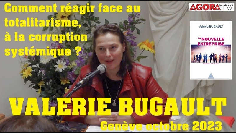 Exclusivité Agora TV : la Conférence de Valerie Bugault à