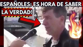 ESTE HOMBRE REVELA la VERDAD y SE HACE VIRAL por EXPONER lo que en ESPAA se 0CULTA