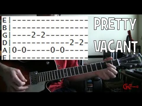 guitar lessons online Sex pistols pretty vacant