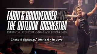 Fabio & Grooverider & The Outlook Orchestra performing In Love, live at Southbank Centre | Jan '23