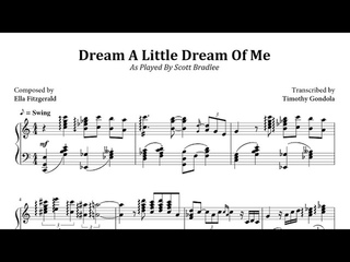 Scott Bradlee| Dream A Little Dream Of You (Transcription)