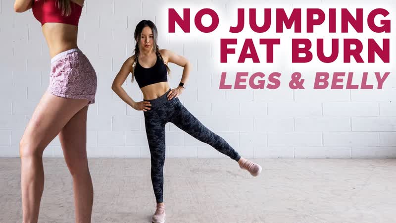 Full Body No Jumping Workout To Burn Fat, Burn Thigh Fat Low Impact