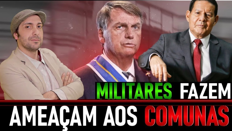 ATENÇÃ0: BOLSONARO GENERAl S ALERTTAM SOBRE G0 LPE C0 MUNl