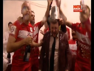 СПАРТАК МОСКВА  ПРАЗДНУЕТ ЧЕМПИОНСТВО 2016 - 2017г
