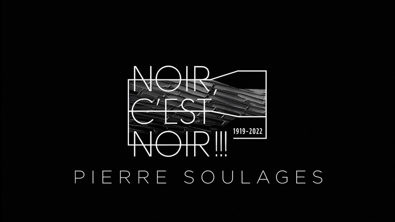 HOMMAGE Pierre Soulages Noir cest