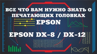 Обзор печатных головок Epson DX8 - DX12 часть 3