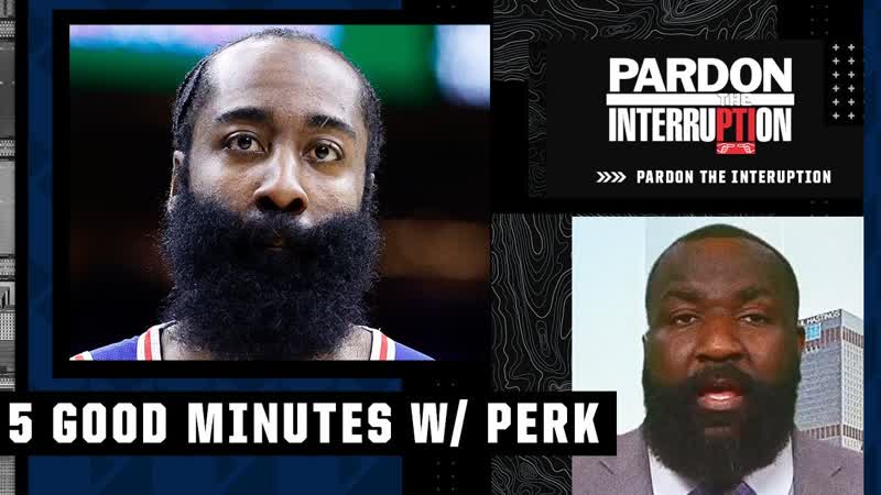 Time is catching up to James Harden before our very eyes Kendrick Perkins ,