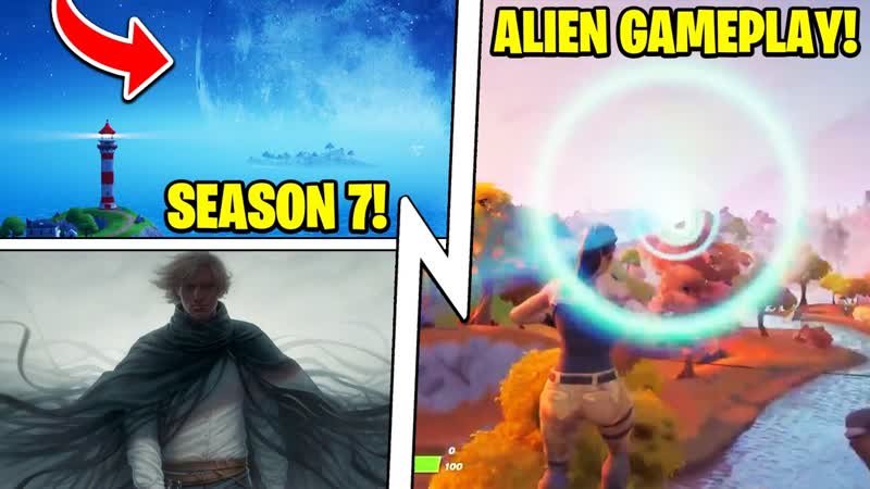 Alien Abduction GAMEPLAY, Fortnite Super Moon, Season 7