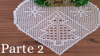 Centro de Mesa para Navidad a crochet | Paso a Paso | Parte 2/4