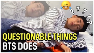 Questionable Things BTS Does For No Reason