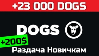 200$ в монете DOGS | Листинг DOGS Telegram