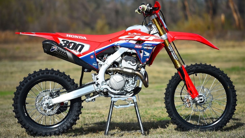 Red Moto Honda CRF300 RX Ultra Rare Offroad Weapon Dirt Bike
