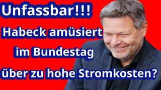 #80 UNFASSBAR!!! Habeck amsiert im Bundestag ber zu hohe Strom/Gaskosten der Brger